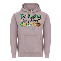Vintage Zinc teaching lucky charm Vintage Hoodie - MaliasSmallBusiness
