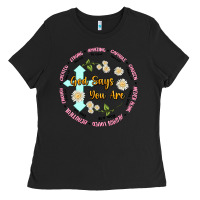 Black god says you are Ladies Tee - JahusDesignShop