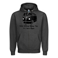 Charcoal Heather What A Long Strange Trip It s Been Hippie Zipper Hoodie - Bettercallsaul