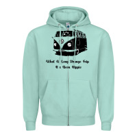 Seafoam What A Long Strange Trip It s Been Hippie Zipper Hoodie - Bettercallsaul