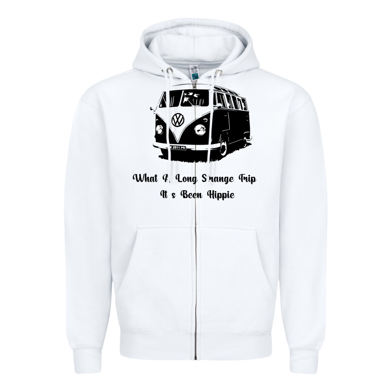 What A Long Strange Trip It S Been Hippie Zipper Hoodie by Bettercallsaul | Teevron