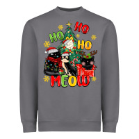Storm ho ho ho meow Heavyweight Sweatshirt - MaliasSmallBusiness
