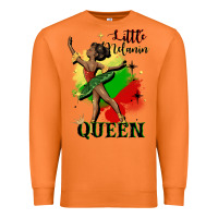 Carrot little melanin queen Premium Sweatshirt - CowGirlArtShop