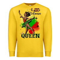 Lemon little melanin queen Premium Sweatshirt - CowGirlArtShop