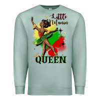 Seafoam little melanin queen Premium Sweatshirt - CowGirlArtShop