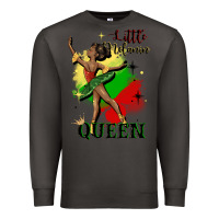 Smoke little melanin queen Premium Sweatshirt - CowGirlArtShop