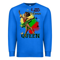 True Royal little melanin queen Premium Sweatshirt - CowGirlArtShop