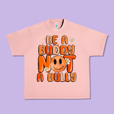 Be A Buddy Not A Bully Urban Heavy Tee Designed By Maliassmallbusiness