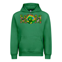 Emerald Western Mom With Shamrocks Urban Hoodie - BundleAndBundleShop