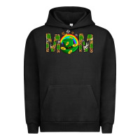 Pigment Black Western Mom With Shamrocks Urban Hoodie - BundleAndBundleShop
