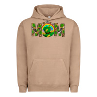 Pigment Burro Western Mom With Shamrocks Urban Hoodie - BundleAndBundleShop