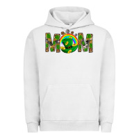 Pigment Lunar Rock Western Mom With Shamrocks Urban Hoodie - BundleAndBundleShop