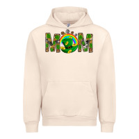 Sandshell Western Mom With Shamrocks Urban Hoodie - BundleAndBundleShop