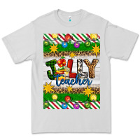 Dove Grey Christmas jolly teacher Premium Tee - Artiststas