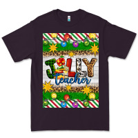 Plum Christmas jolly teacher Premium Tee - Artiststas