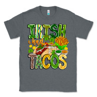 Charcoal Heather Irish i Had Tacos Classic Tee - CowhideDigitalArt