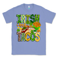 Colony Blue Irish i Had Tacos Classic Tee - CowhideDigitalArt