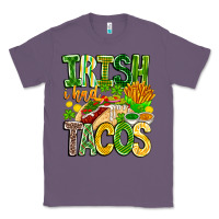 Lavender Irish i Had Tacos Classic Tee - CowhideDigitalArt