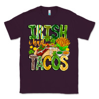 Plum Irish i Had Tacos Classic Tee - CowhideDigitalArt