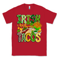 Red Irish i Had Tacos Classic Tee - CowhideDigitalArt