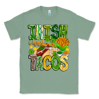 Sage Irish i Had Tacos Classic Tee - CowhideDigitalArt