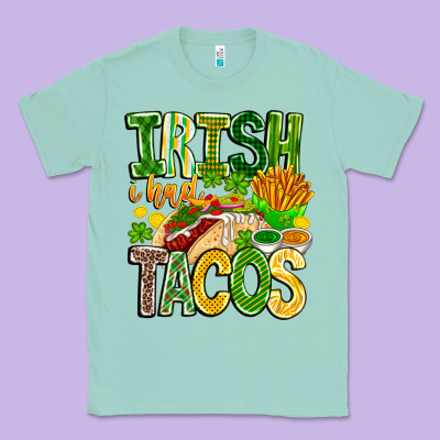 Irish I Had Tacos Classic Tee Designed By Cowhidedigitalart