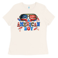 Bone all american boy Ladies Tee - AdoDesignShop