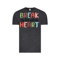 Vintage Black break my bed not my heart Vintage Tee - MaliasSmallBusiness