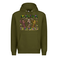 Army Green im just here for the crawfish Premium Hoodie - CowGirlArtShop