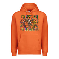 Carrot im just here for the crawfish Premium Hoodie - CowGirlArtShop