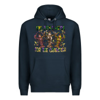 Navy im just here for the crawfish Premium Hoodie - CowGirlArtShop