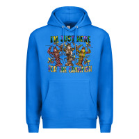 True Royal im just here for the crawfish Premium Hoodie - CowGirlArtShop