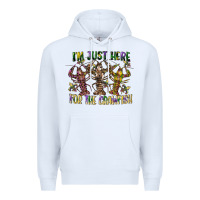 Im Just Here For The Crawfish Premium Hoodie | Teevron