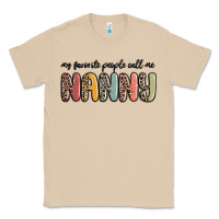Mushroom my favorite people call me nanny Classic Tee - MaliasSmallBusiness