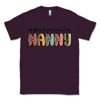 Plum my favorite people call me nanny Classic Tee - MaliasSmallBusiness