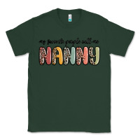 Sports Green my favorite people call me nanny Classic Tee - MaliasSmallBusiness