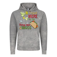 Cloud Rock i'm here for the margaritas and tacos Vintage Hoodie - MaliasSmallBusiness