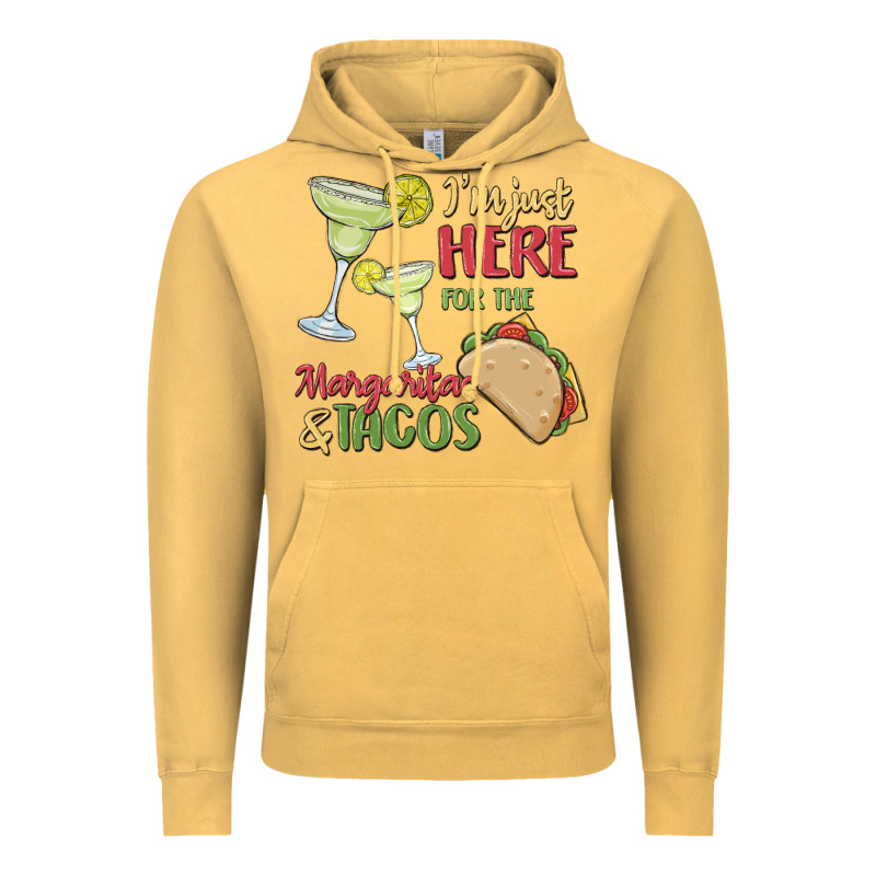 I'm Here For The Margaritas And Tacos Vintage Hoodie by MaliasSmallBusiness | Teevron