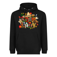 Black cinco de mayo soap lady Heavyweight Hoodie - CowGirlArtShop