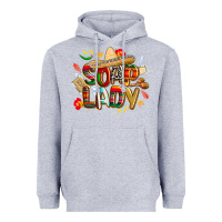 Heather Grey cinco de mayo soap lady Heavyweight Hoodie - CowGirlArtShop
