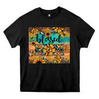 Black blessed mom Heavy Core Tee - JahusDesignShop