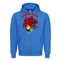 True Royal Farm Life Zipper Hoodie - Bettercallsaul