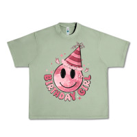 Oil Green birthday girl Urban Heavy Tee - MaliasSmallBusiness
