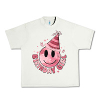 Pistachio birthday girl Urban Heavy Tee - MaliasSmallBusiness