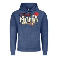 Vintage Denim t ball mama baseball Vintage Hoodie - MaliasSmallBusiness