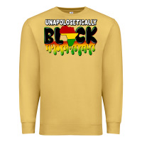 Antique Gold unapologetically black Premium Sweatshirt - CowGirlArtShop