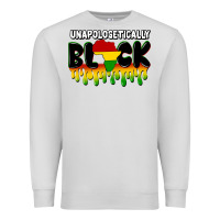 Dove Grey unapologetically black Premium Sweatshirt - CowGirlArtShop