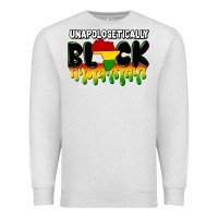 Oatmeal Heather unapologetically black Premium Sweatshirt - CowGirlArtShop