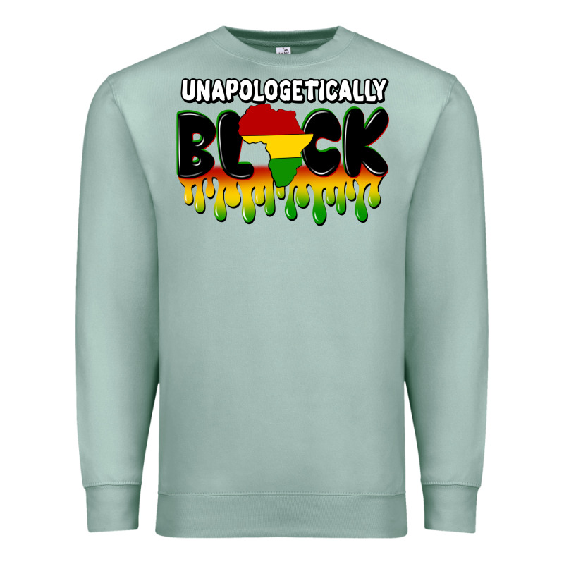 Unapologetically Black Premium Sweatshirt by CowGirlArtShop | Teevron