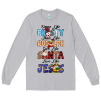 Moon Dust Dance Like Frosty Shine Like Rudolph Give Like Long Sleeve Tee - MaliasSmallBusiness